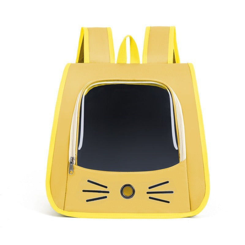 Pet carrier for cat, Cat backpack, breathable bag for cats and small dogs