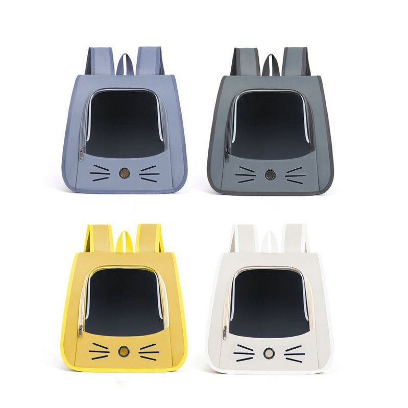 Pet carrier for cat, Cat backpack, breathable bag for cats and small dogs